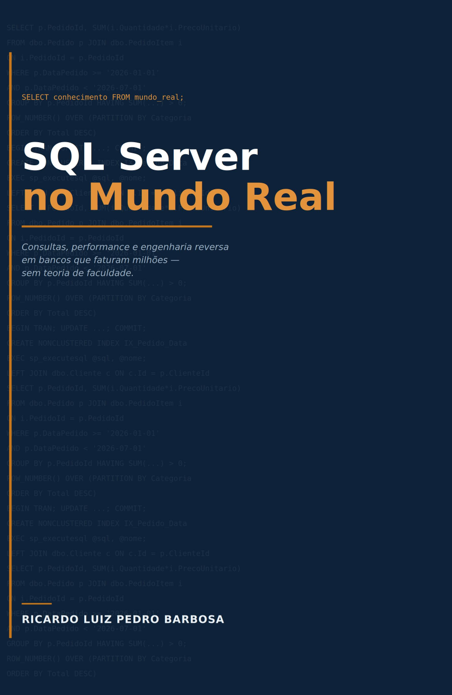 Capa do livro SQL Server no Mundo Real